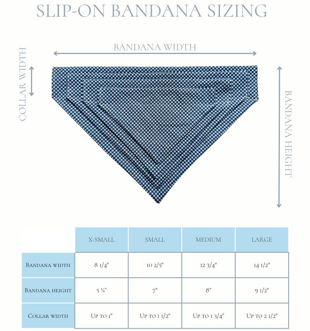 Lakeside Blueberry Dog Bandana