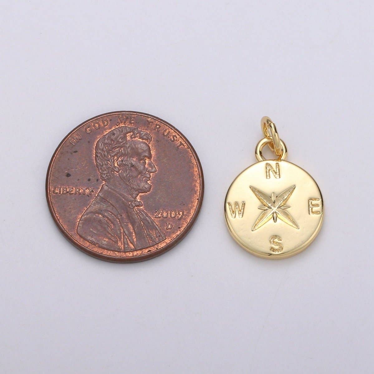 Compass Charm Necklace