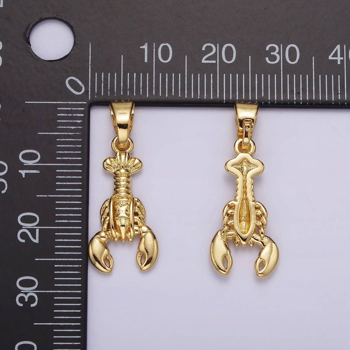 Lobster Charm Necklace