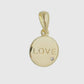 18k Gold Filled LOVE Necklace