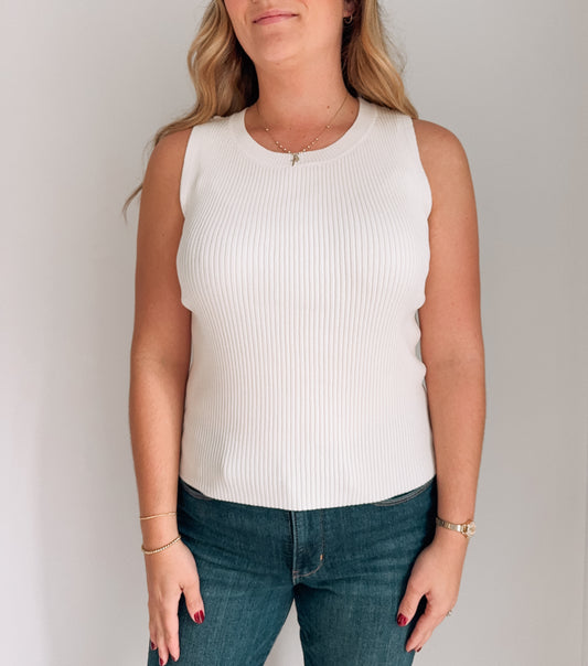 Everly Ribbed Knit Tank Top