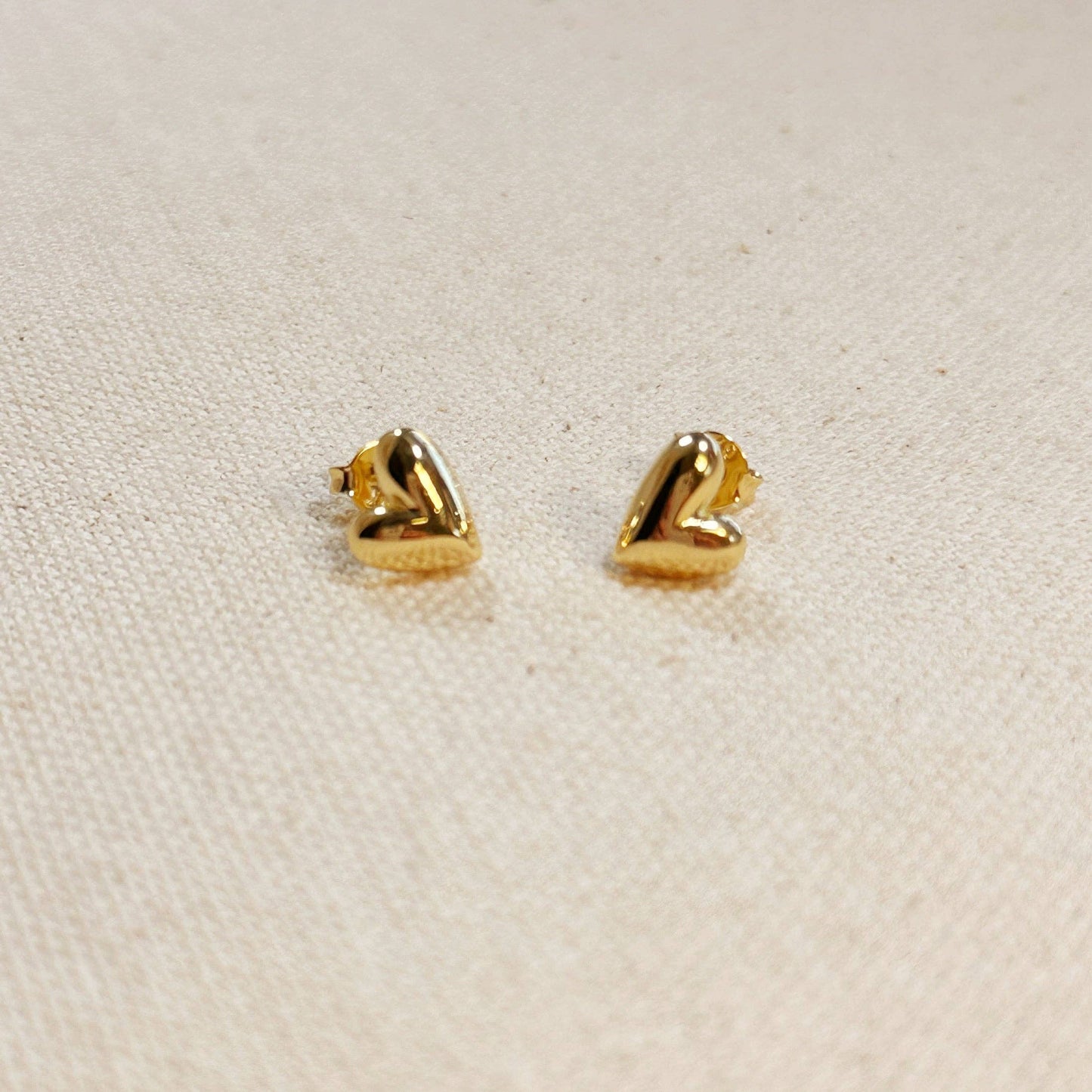 Mini Heart Stud Earrings