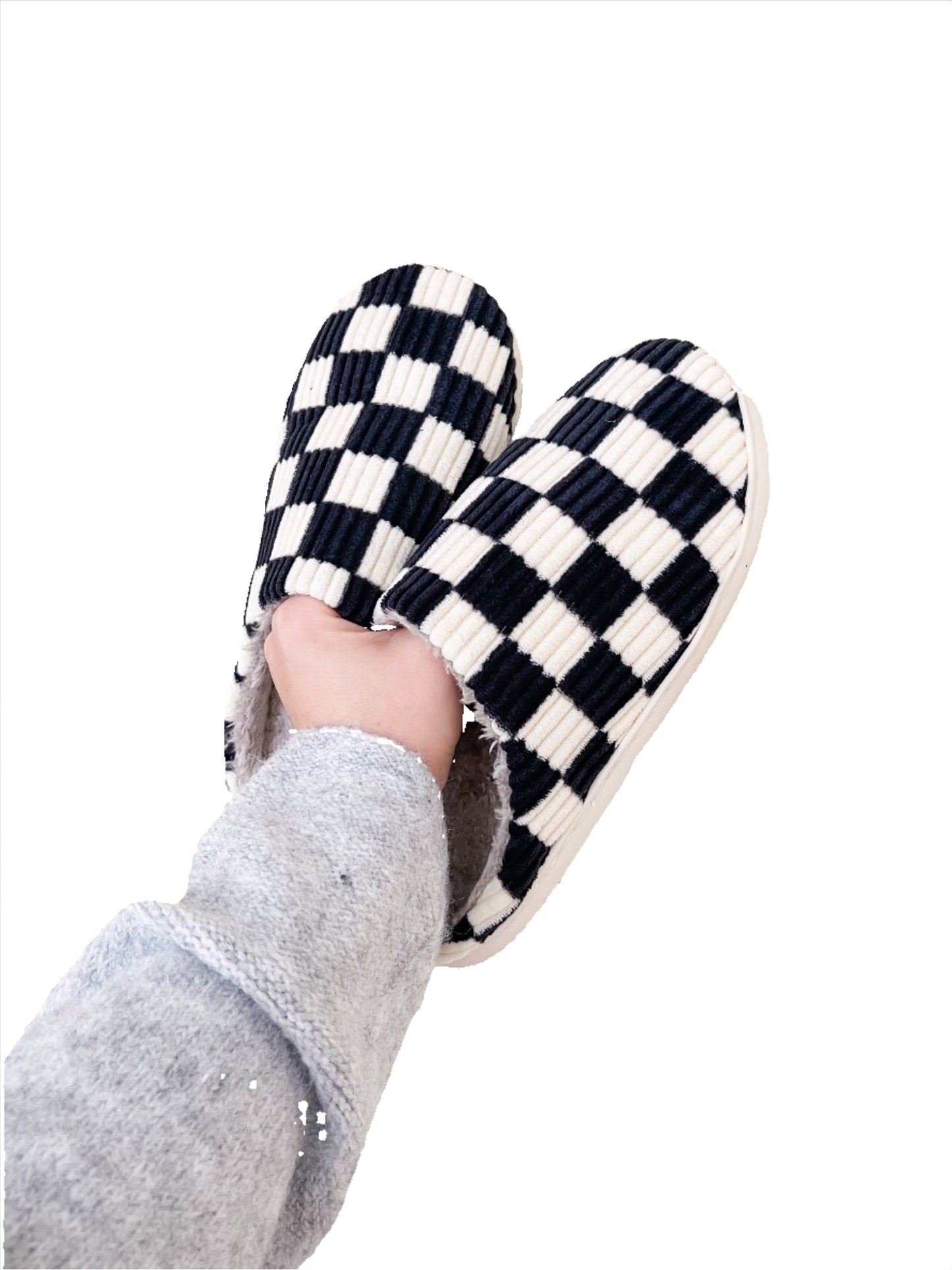 Cozy Checkered Slippers