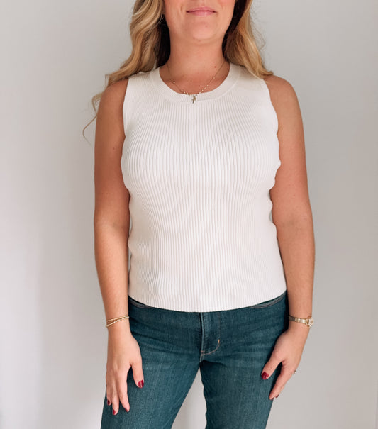 Everly Ribbed Knit Tank Top