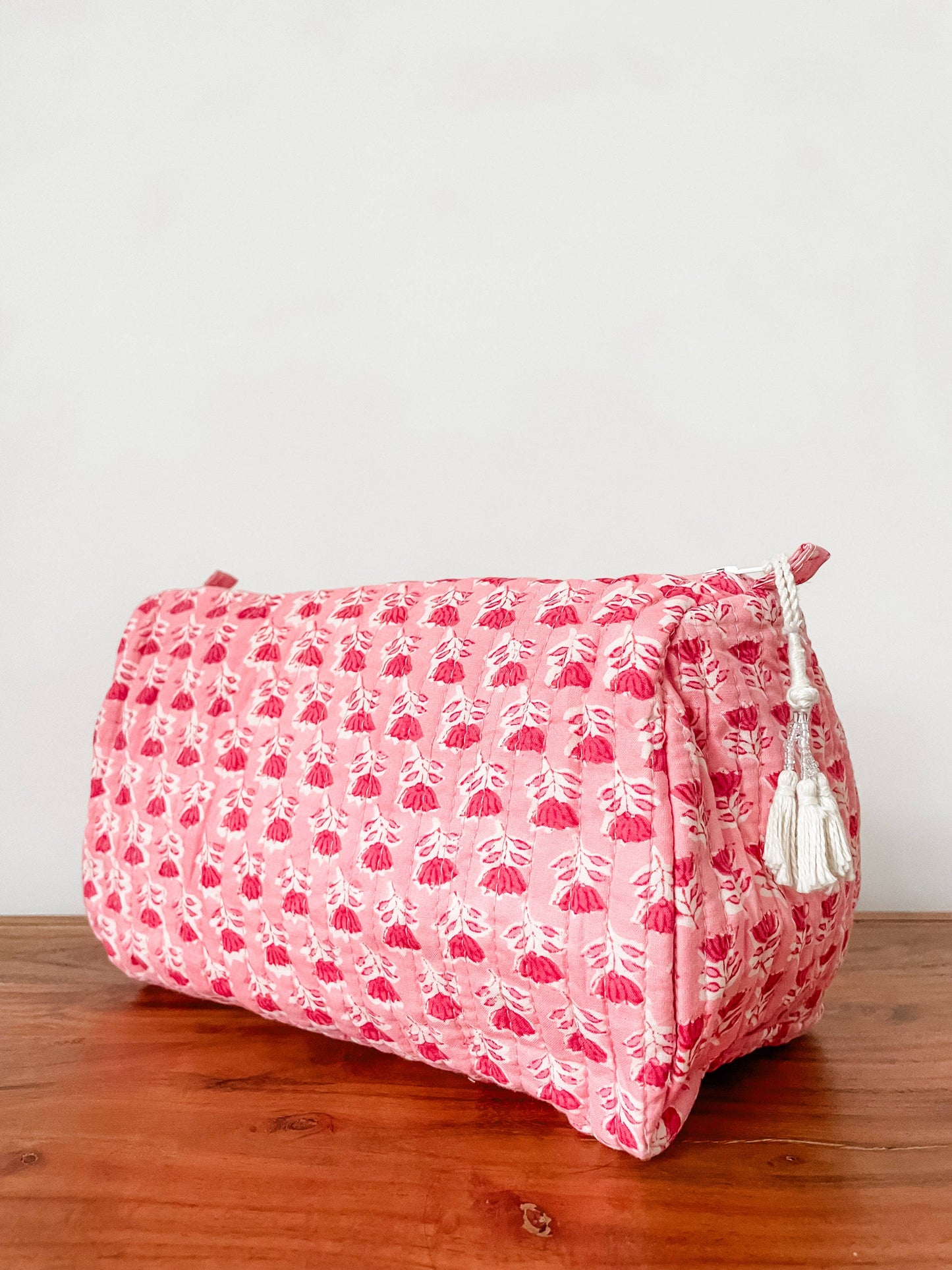 Pink Floral Pouch