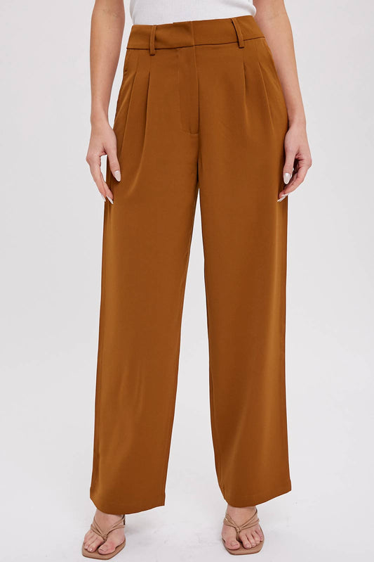 Tailored High-Waisted Pants
