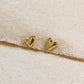 Mini Heart Stud Earrings