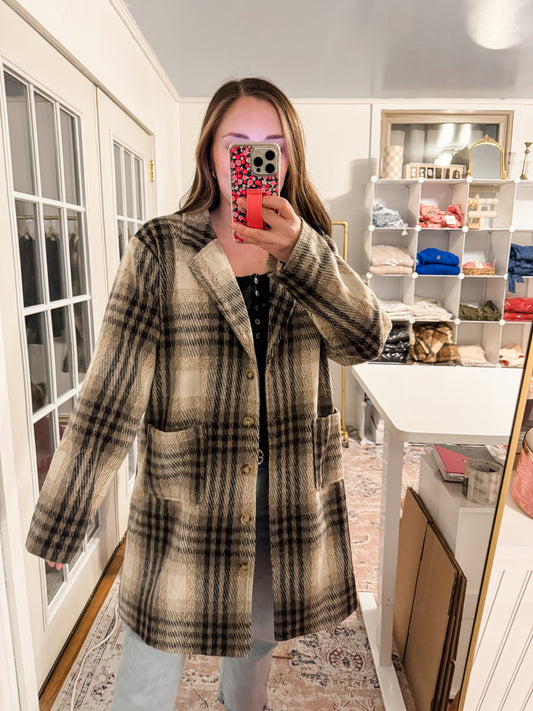 Rocky Plaid Coat