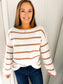 Fall Stripes Sweater