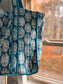 Blue Buta Block Print Tote Bag