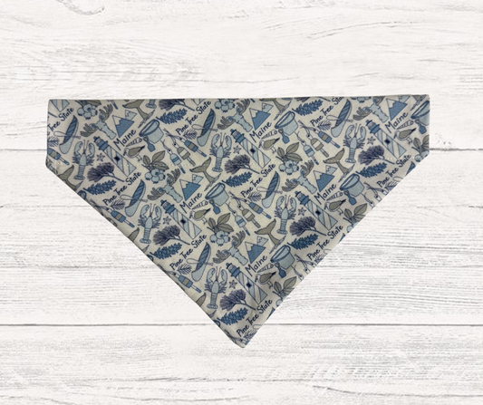 Home in Maine Dog Bandana