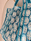 Blue Buta Block Print Tote Bag