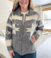 Coastal Cottage Zipper Cardigan