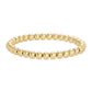 6mm Gold Beaded Bracelets