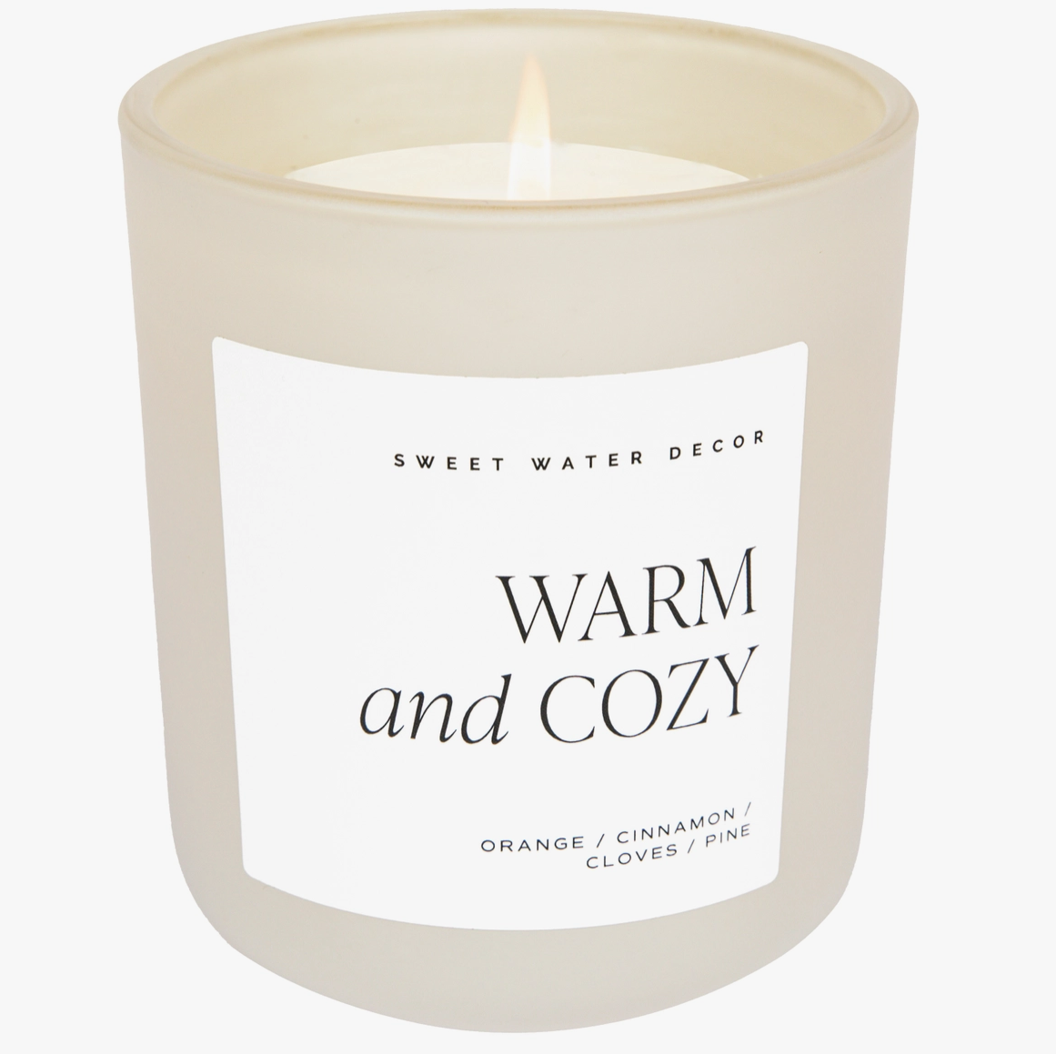 Warm & Cozy 15 oz Soy Candle