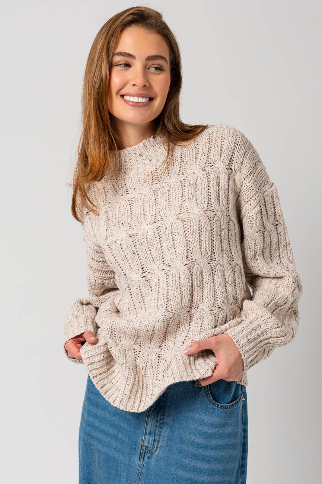 Alexa Cable Sweater