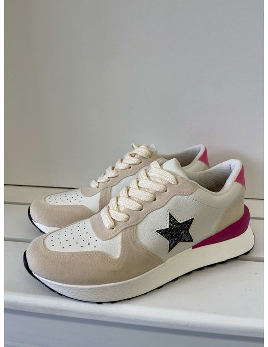 Star Sneakers - Risen Rose